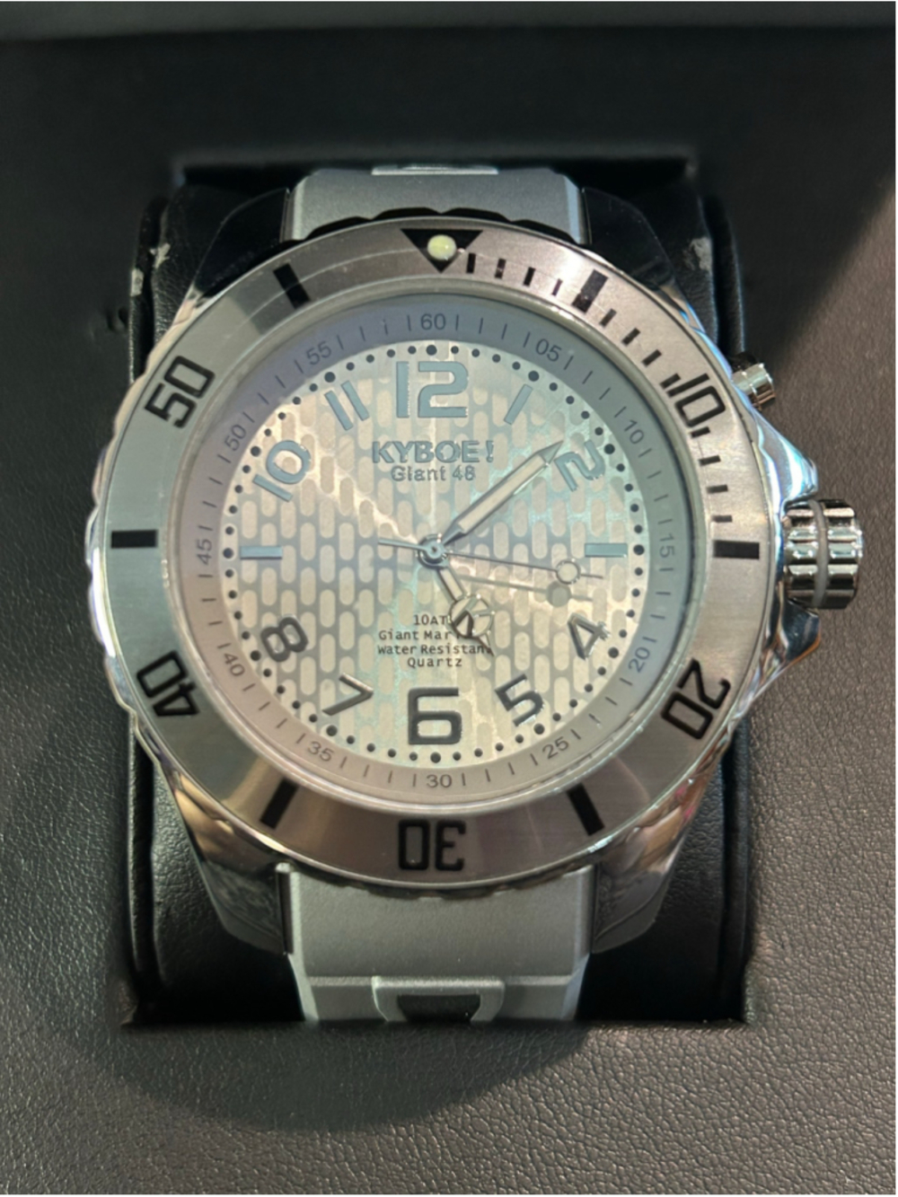 Men's KYBOE! Giant 48 Watch, One Size, Silver